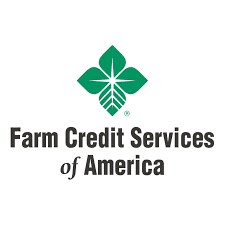 Farm Credit Services of America logo, a farmer-owned agricultural lending cooperative