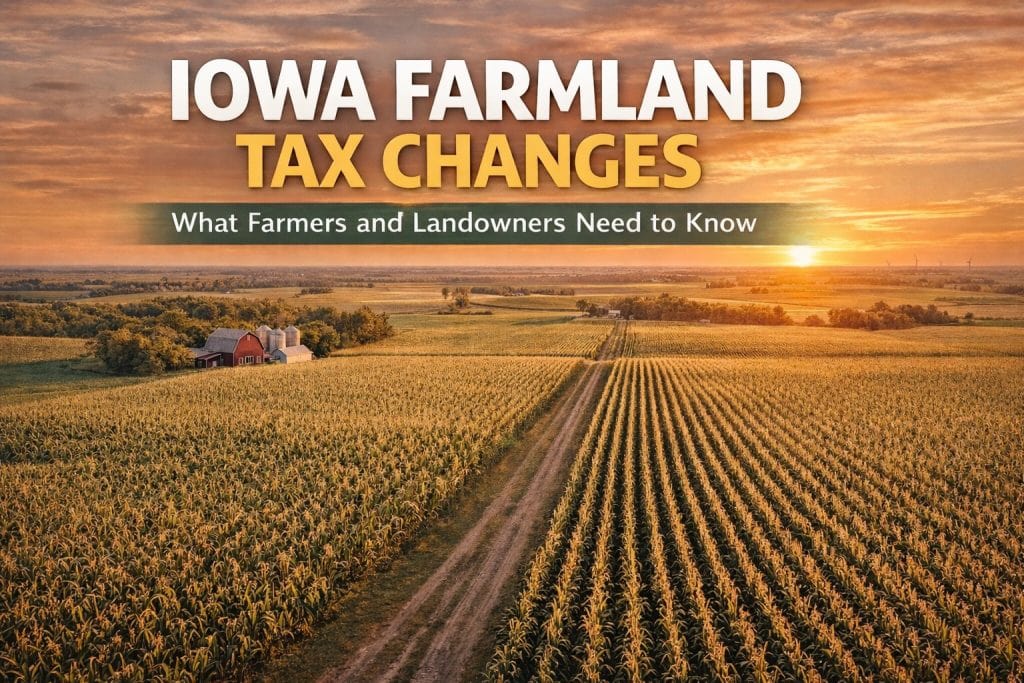 Iowa farmland tax changes affecting farmers and farmland owners