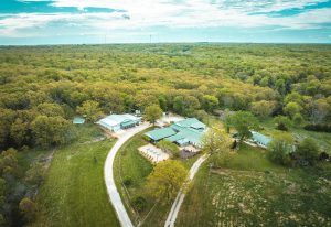 Route 66 property for sale Missouri featuring 53 acre event venue and hospitality property in Leasburg Crawford County Missouri