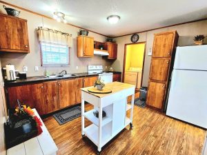 Kitchen inside Lake Thunderhead home for sale near Unionville Missouri