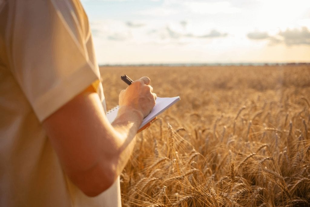 Iowa farmland owner evaluating cropland before selling agricultural property